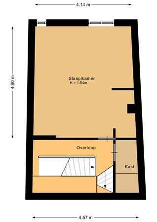 Floorplan - Noordeinde 34, 1141 AM Monnickendam